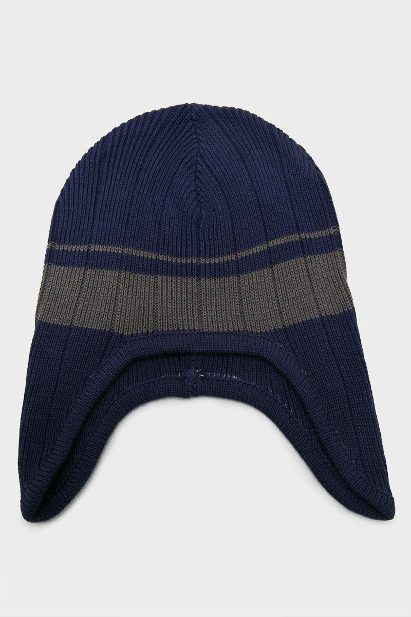 Sell Men Beanie Navy Blue Combination 