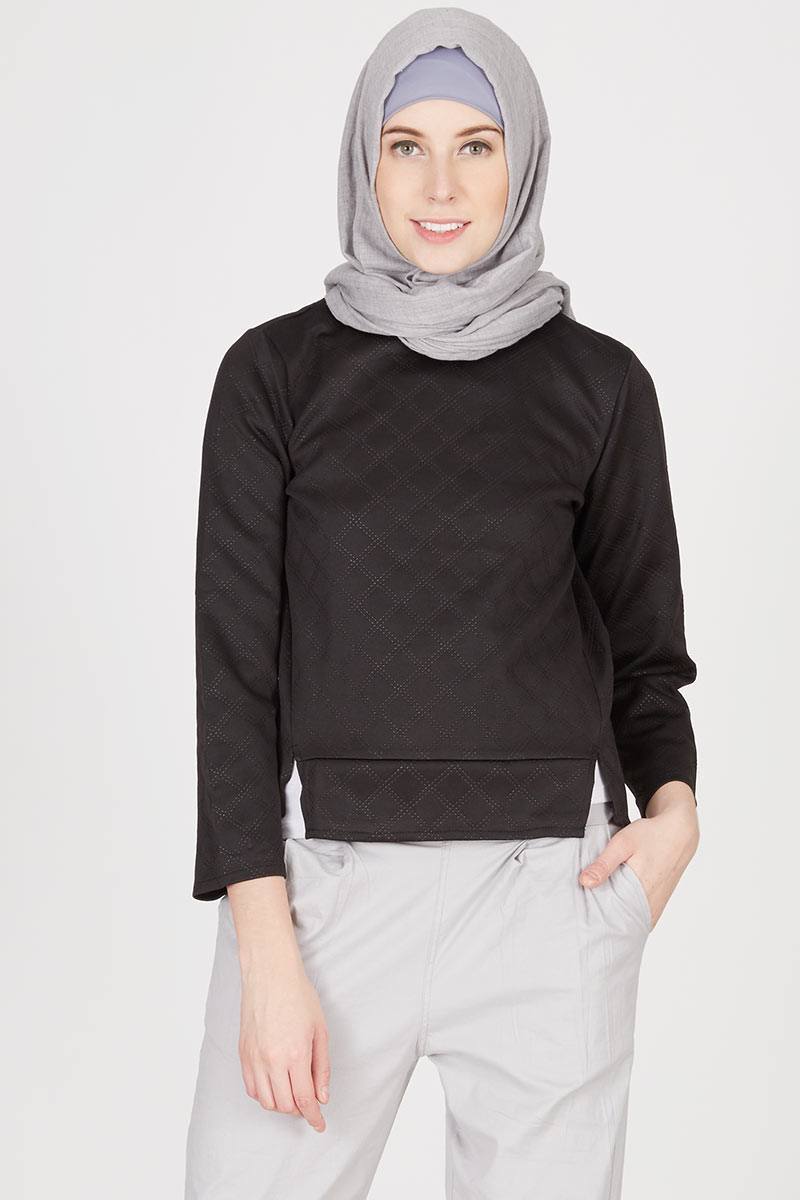 Sell Ajax Top Black Tops  Hijabenka.com