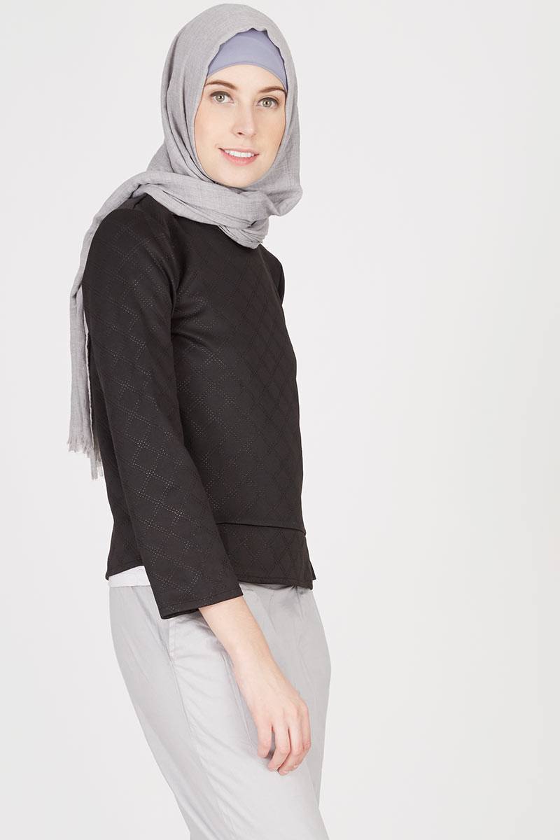 Sell Ajax Top Black Tops  Hijabenka.com