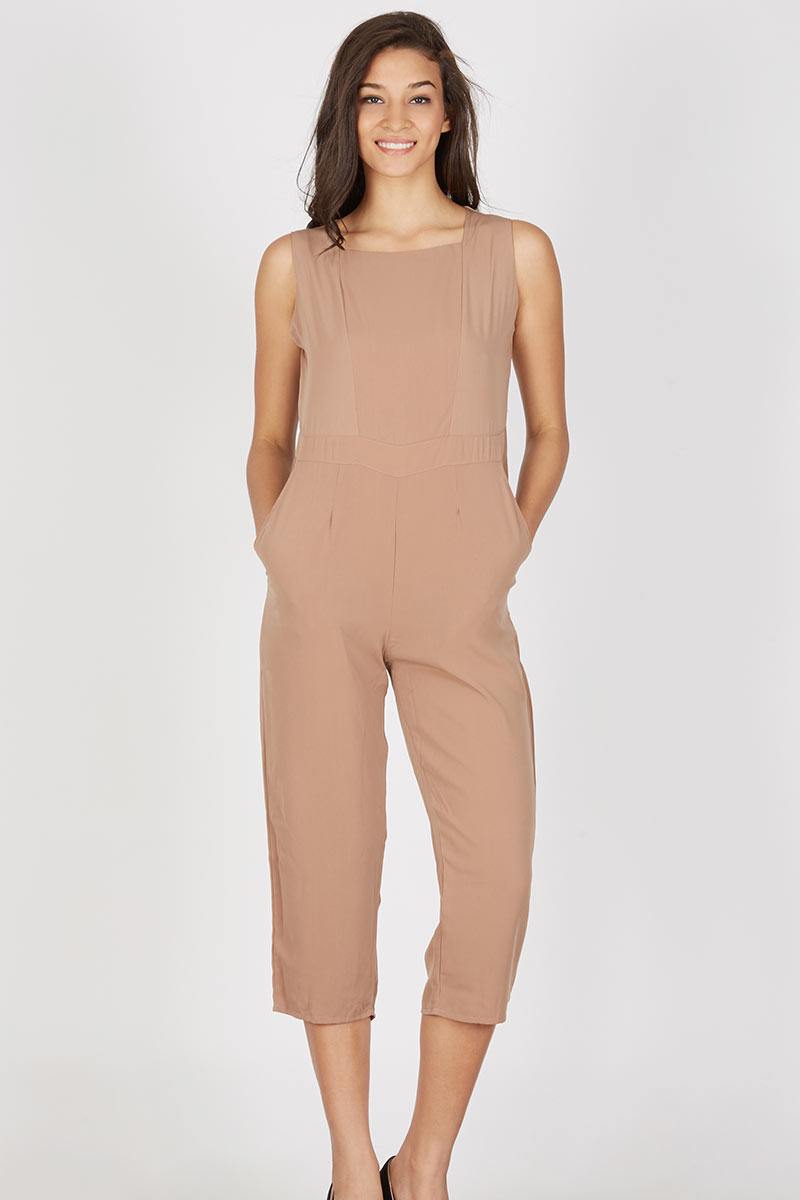 Sell Elba Brown Jumpsuit Jumpsuit 