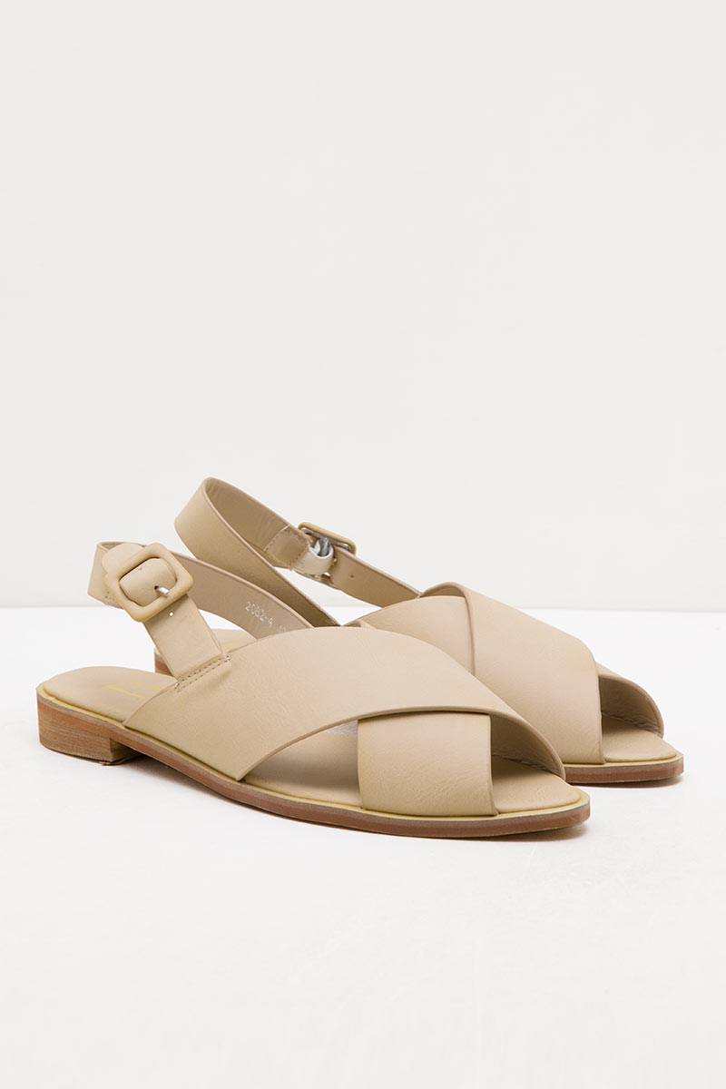 sandals beige