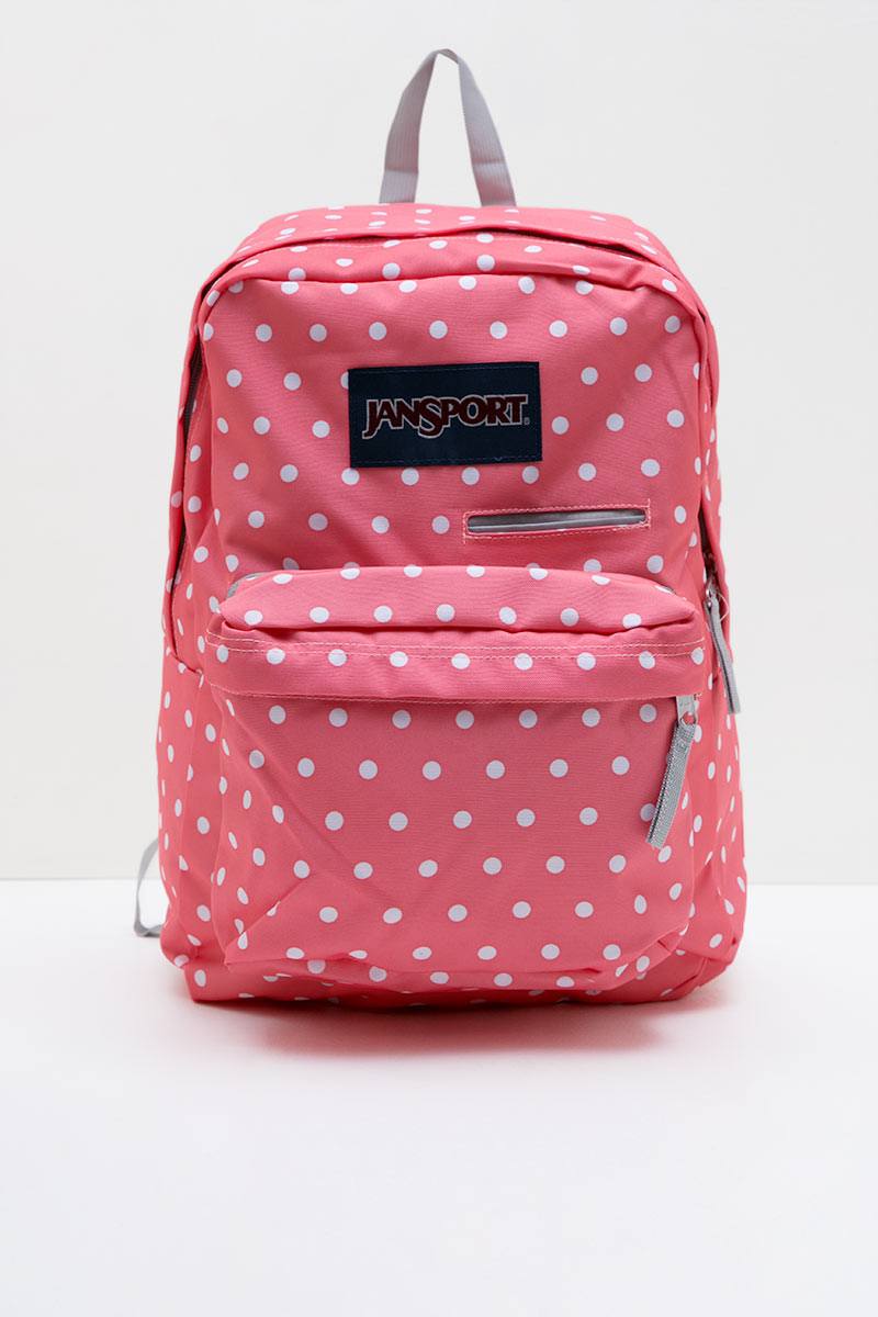 Sell Jansport Digibreak Coral Sparkle White Dots Women Big bags Hijabenka