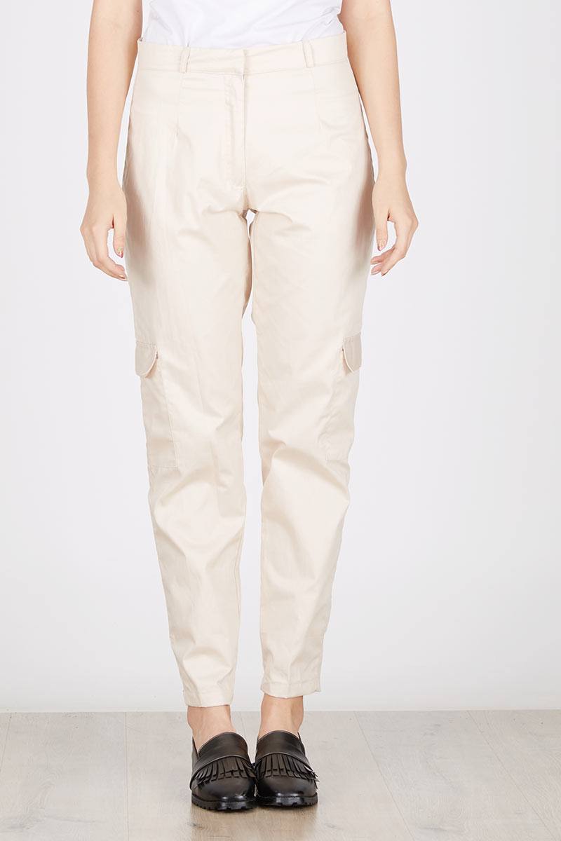 Sell Gia Cream Cargo Pants Long-pants | Berrybenka.com