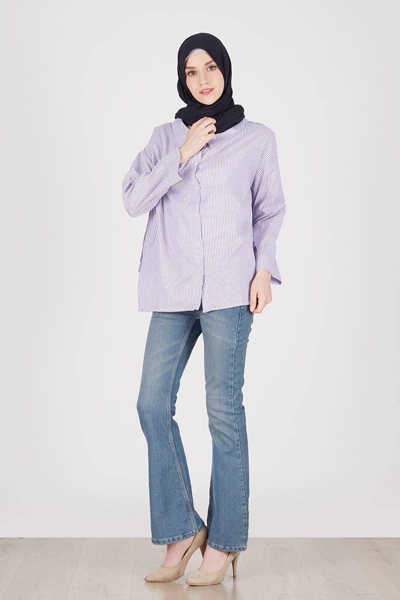 Sell Beata Shirt Purple Women-shirts  Hijabenka.com