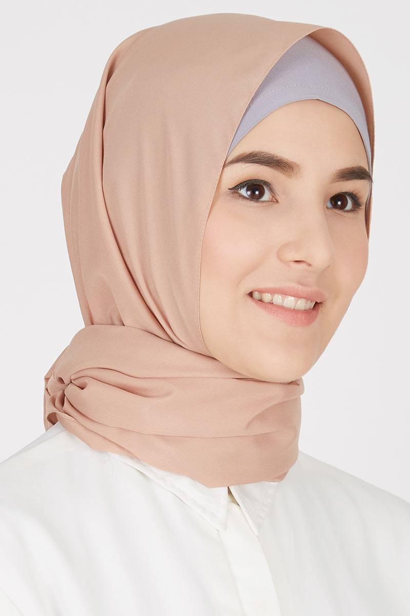 Jilbab Warna  Apa Yang Cocok Untuk Baju Warna  Coklat  Voal 