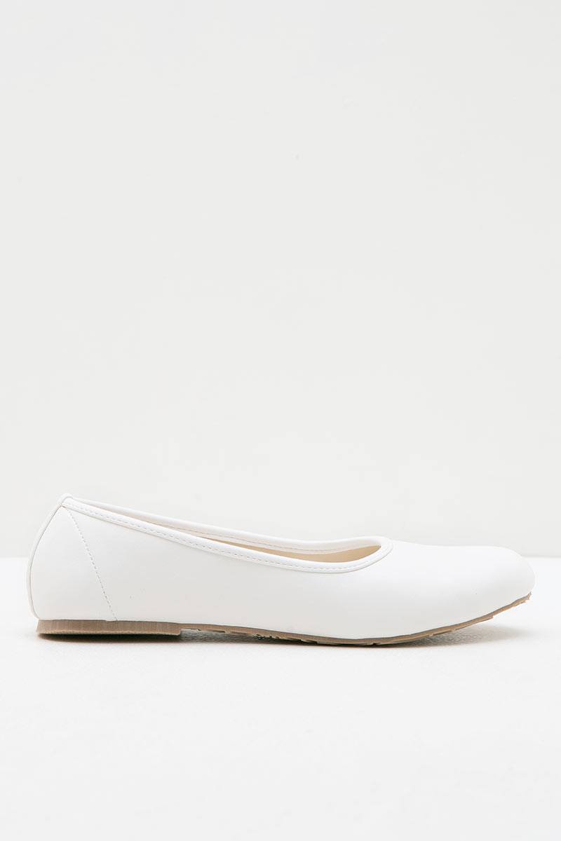 cheap white flat shoes