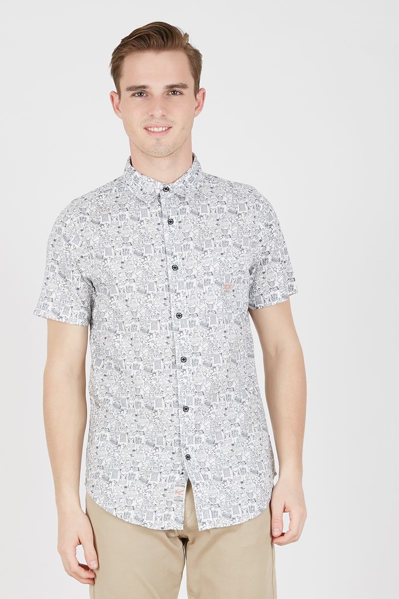 Sell Full printed relaxed shirt 