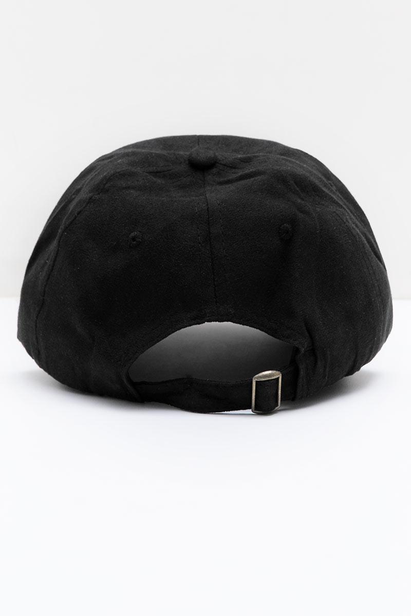 black velvet cap