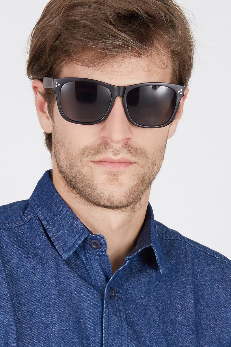 Sell Men Three Dots Sunglasses Black Eyewear