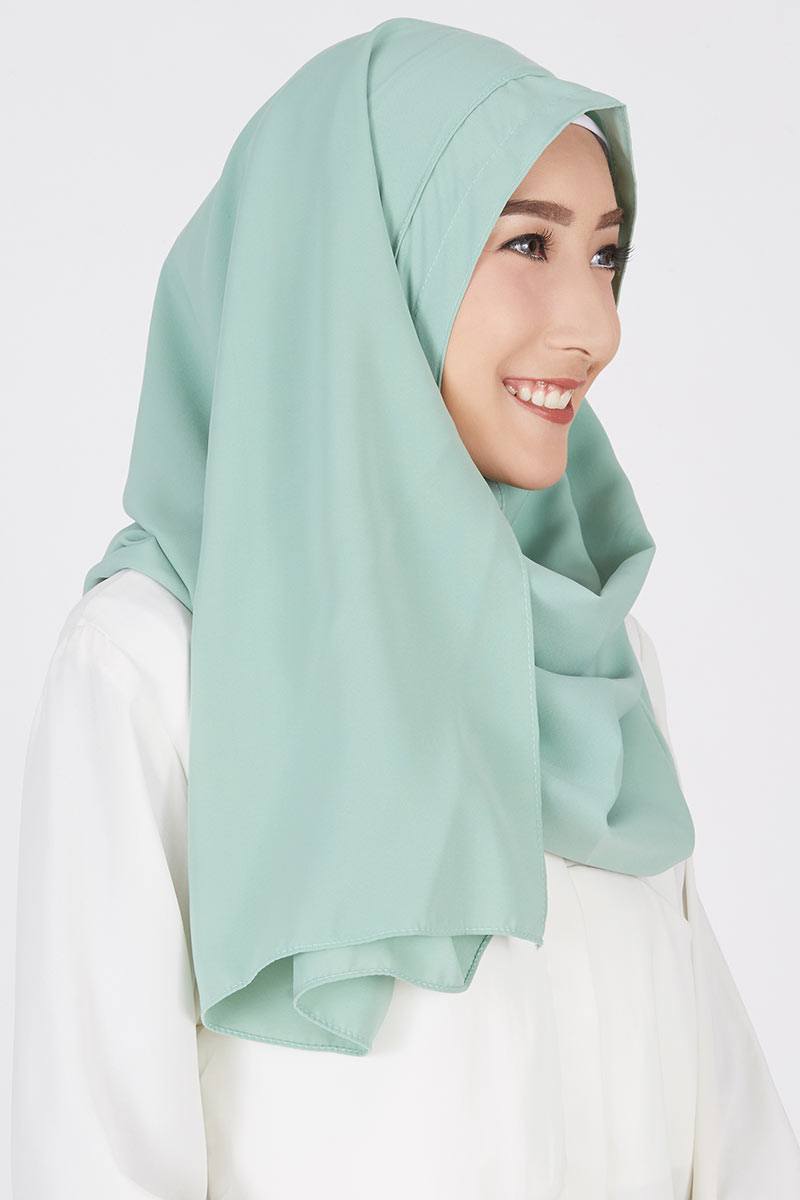 Jilbab Warna Matcha Matcha Green Leaf