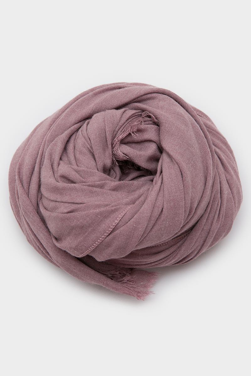 Pashmina Crinkle Warna Dusty Purple - malayhald