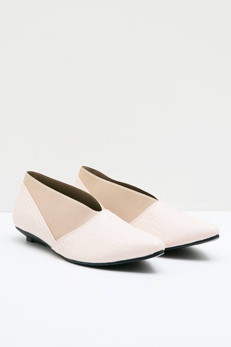 cream formal shoes