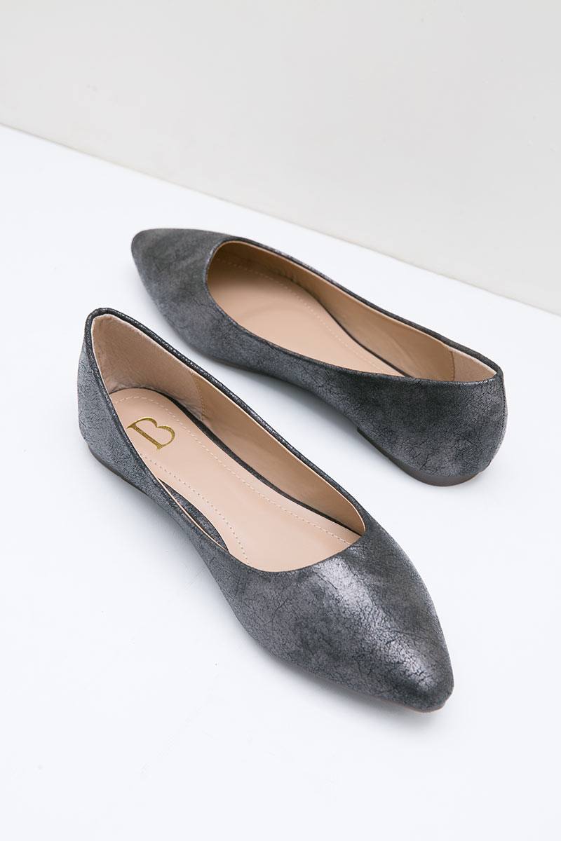 Sell Anya Flats Bymay DARK GREY Shoes 