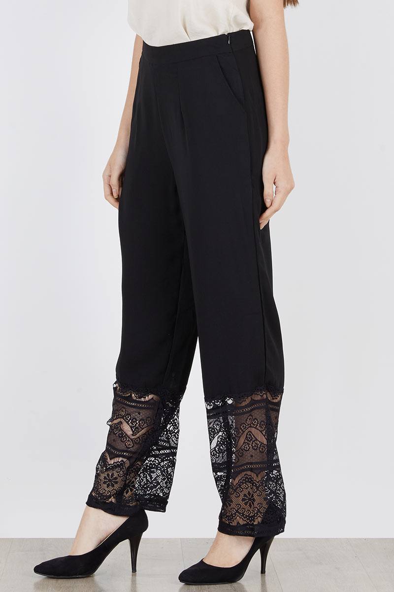 Sell Ranina Lace Pants Black Long-pants 