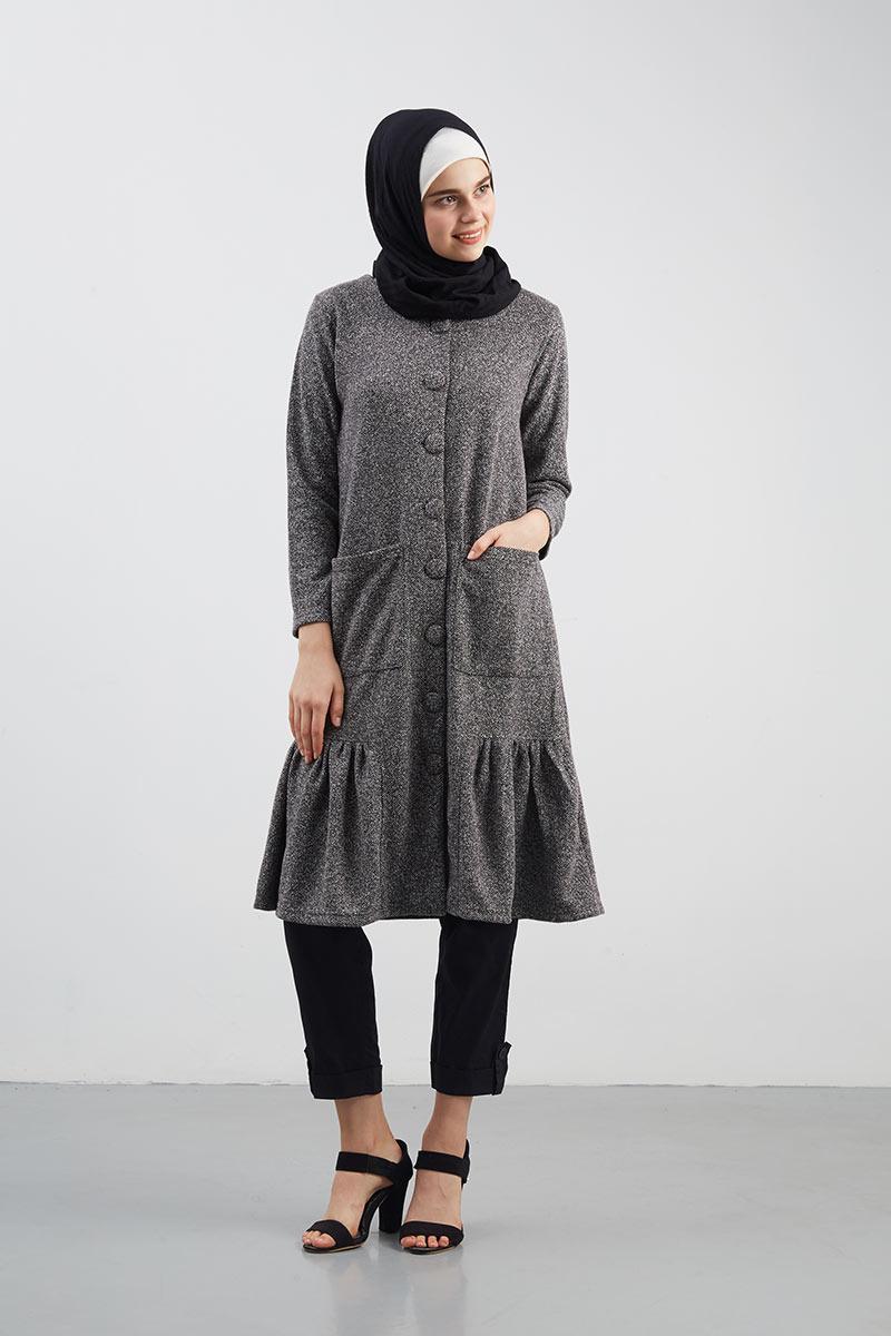 Sell Gema Dress Coat Grey Tops 