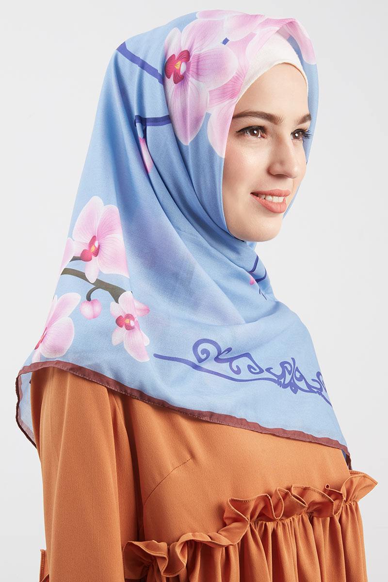 Hijab biru