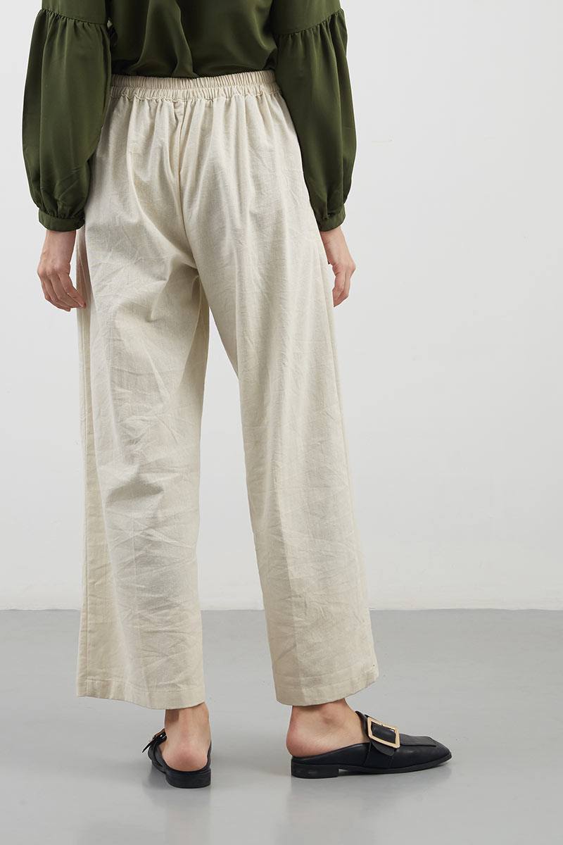 Sell Long Pant In White Bone Colour 