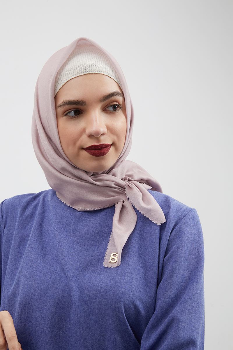Sell Basic Voal Sepia Rose Hijab Essential Hijabenka Com