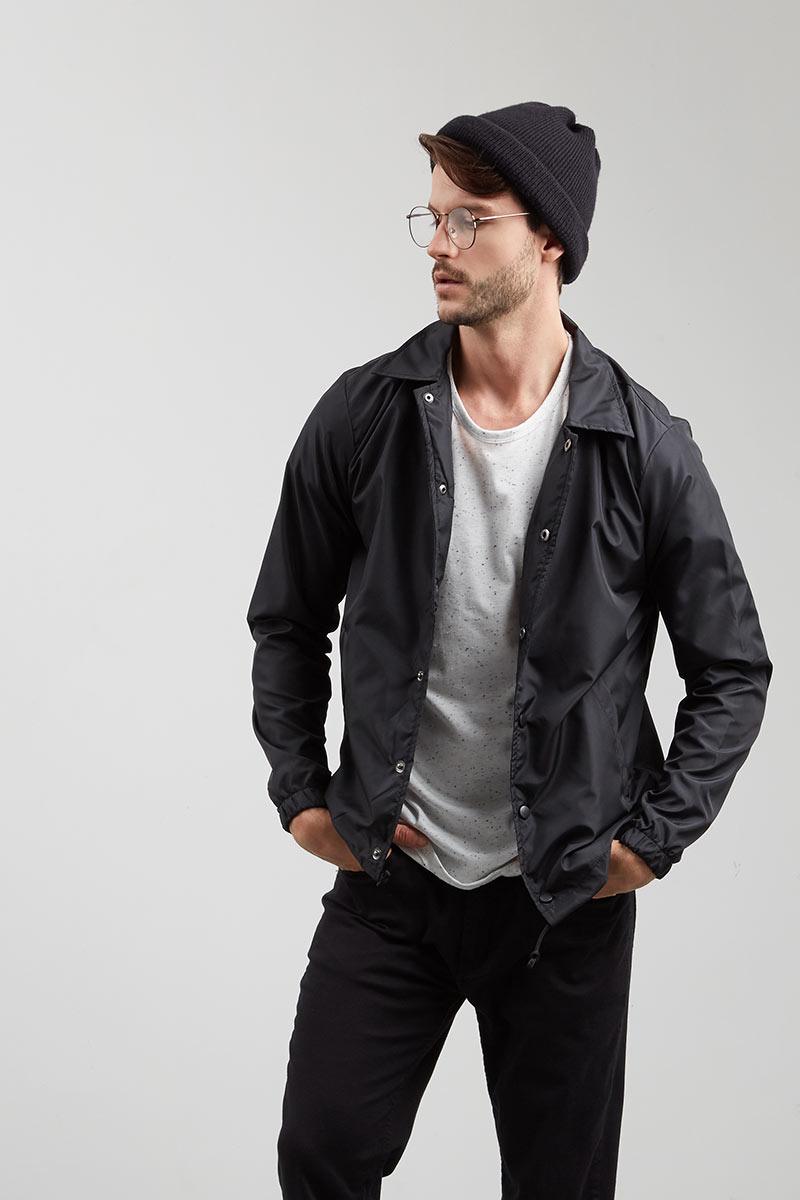 Sell Men Vein Coach Jacket Black Jackets  Berrybenka.com