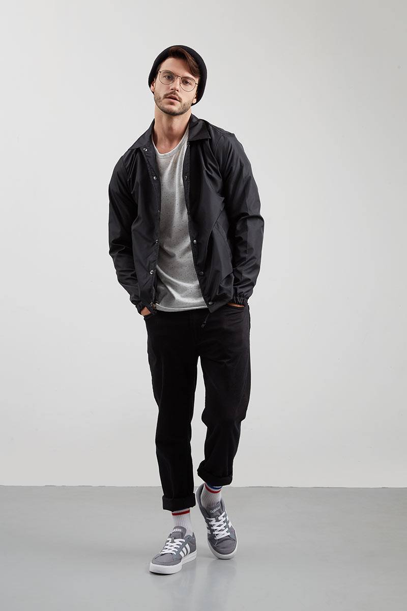 coach jacket outfit men