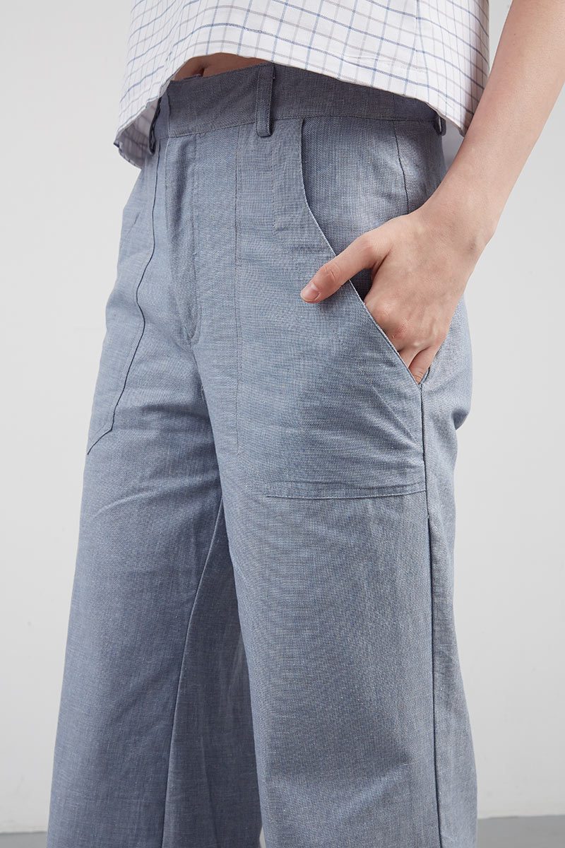 Sell Estelle Pants Blue Long-pants  Berrybenka.com