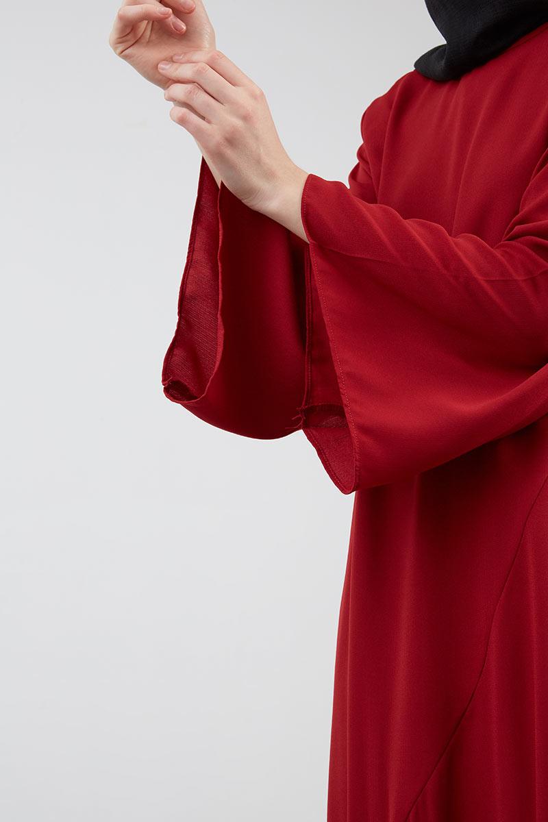 Sell Zafa Dress Maroon Dresses-and-jumpsuit  Hijabenka.com