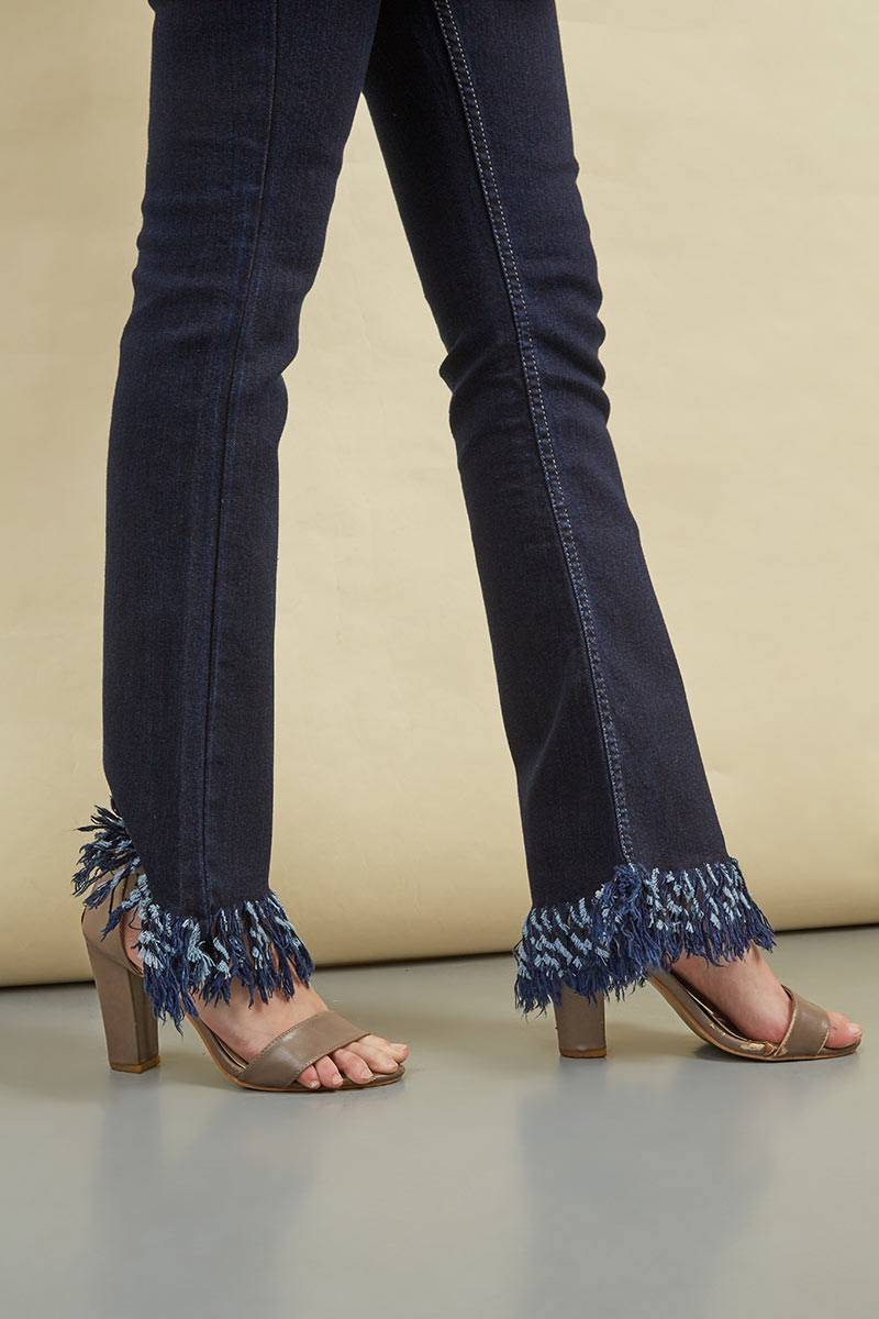 Sell Greta Boot-Cut Denim Bottoms  Hijabenka.com
