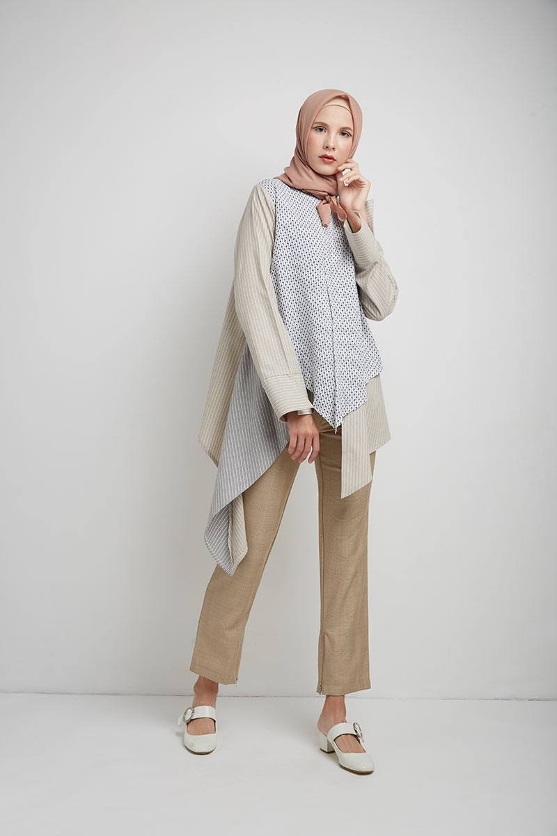 Sell Leah Top Cream Jenna_and_kaia | Hijabenka.com