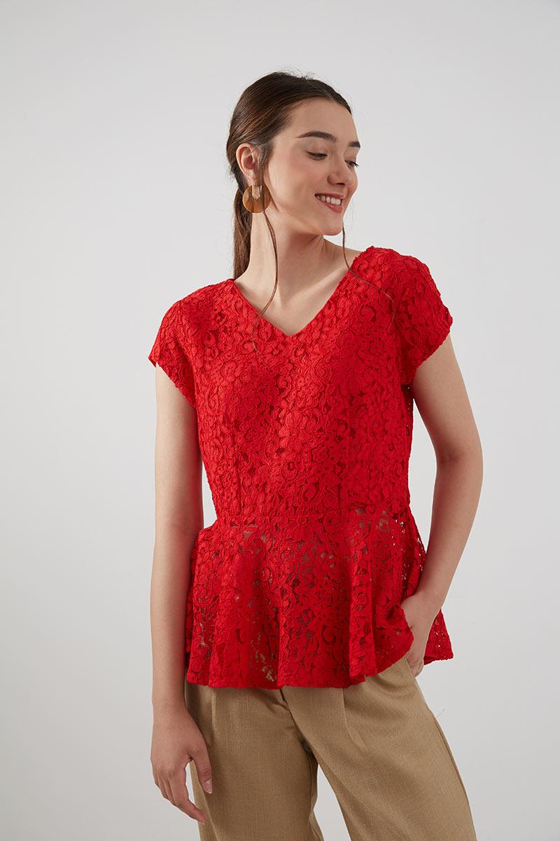 louren】russel lace peplum blouse Sサイズ | www.deepseapharma.dk