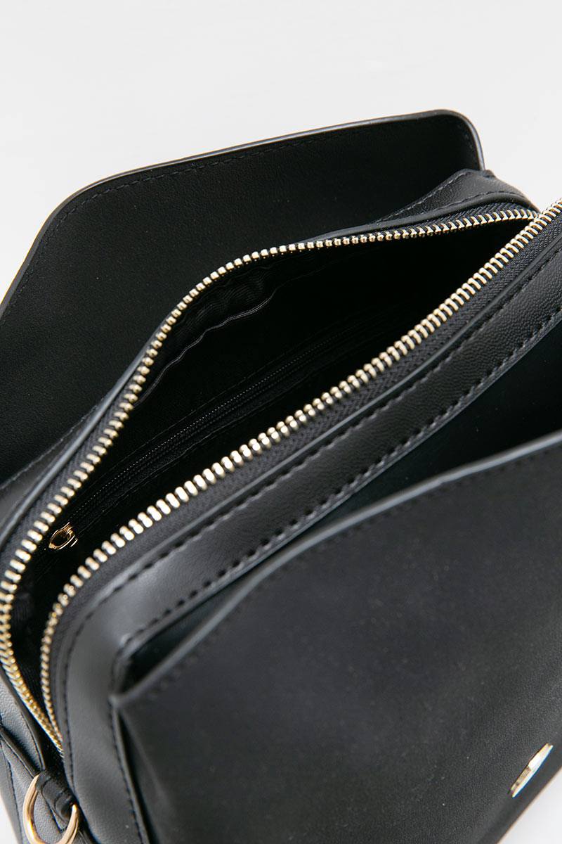 Sell Harien Decyta Big Buckle Sling Bag Black Smallbags