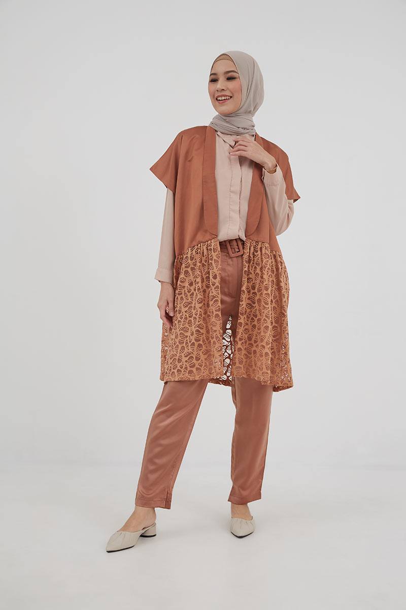 Sell Rere Lace Outer Terracotta  Exclusive collections 
