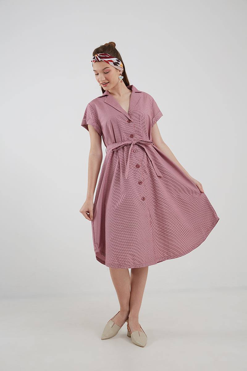 tea length shirt dress