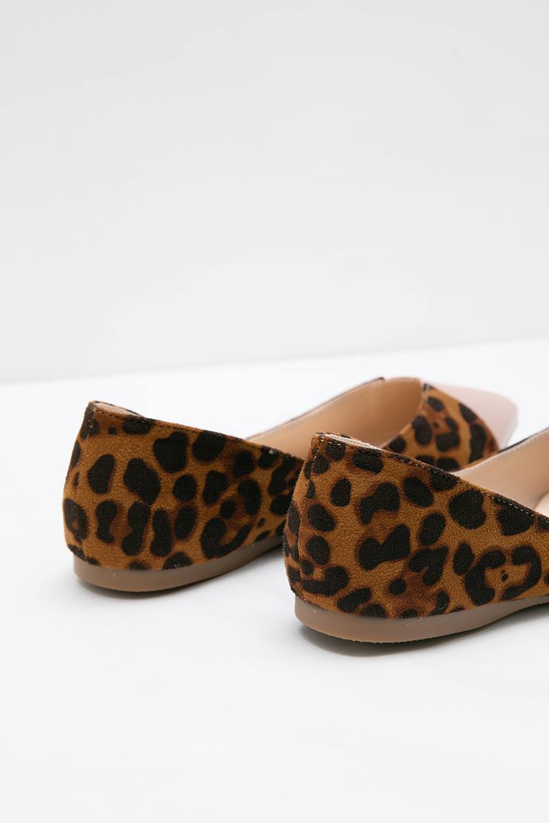 leopard shoes slip on
