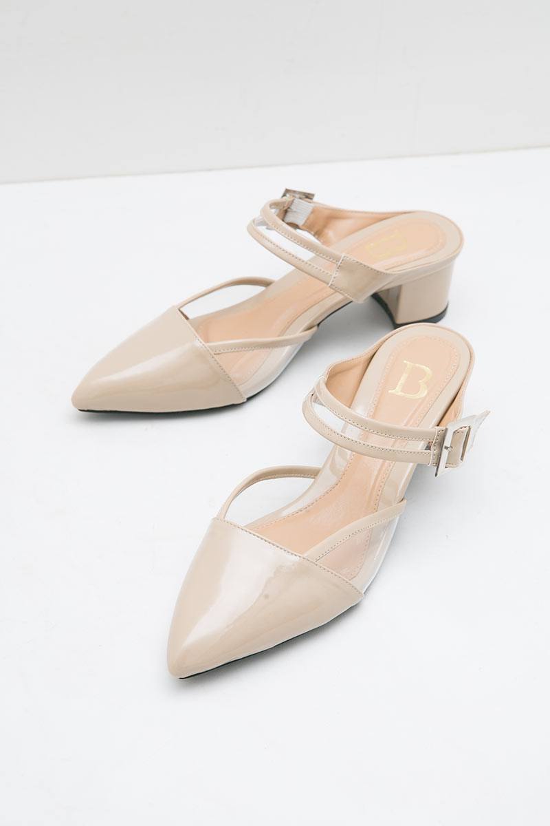 Sell Sofia Andrea Ankle Strap Febria Heels Beige Shoes 