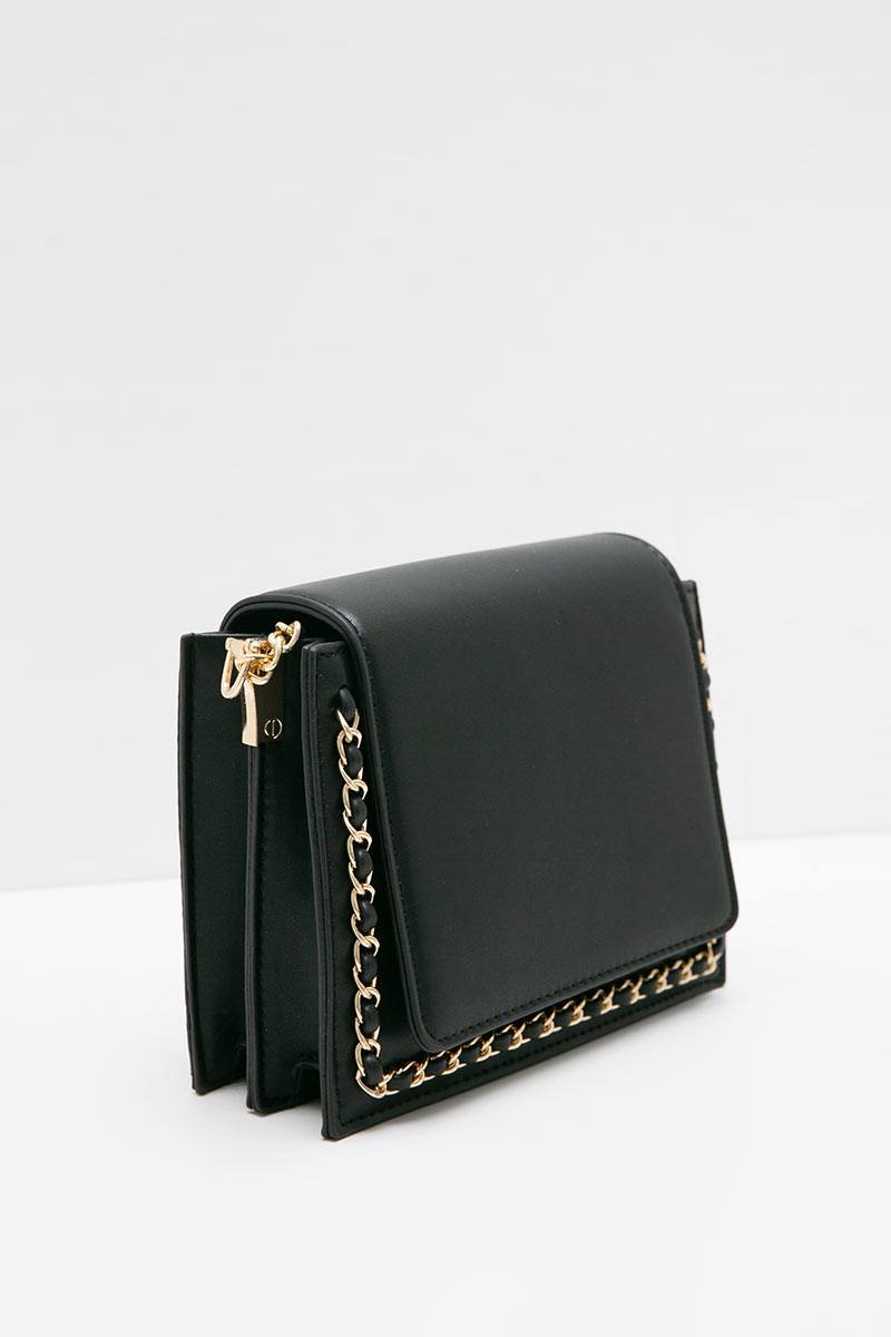 sling bag with chain