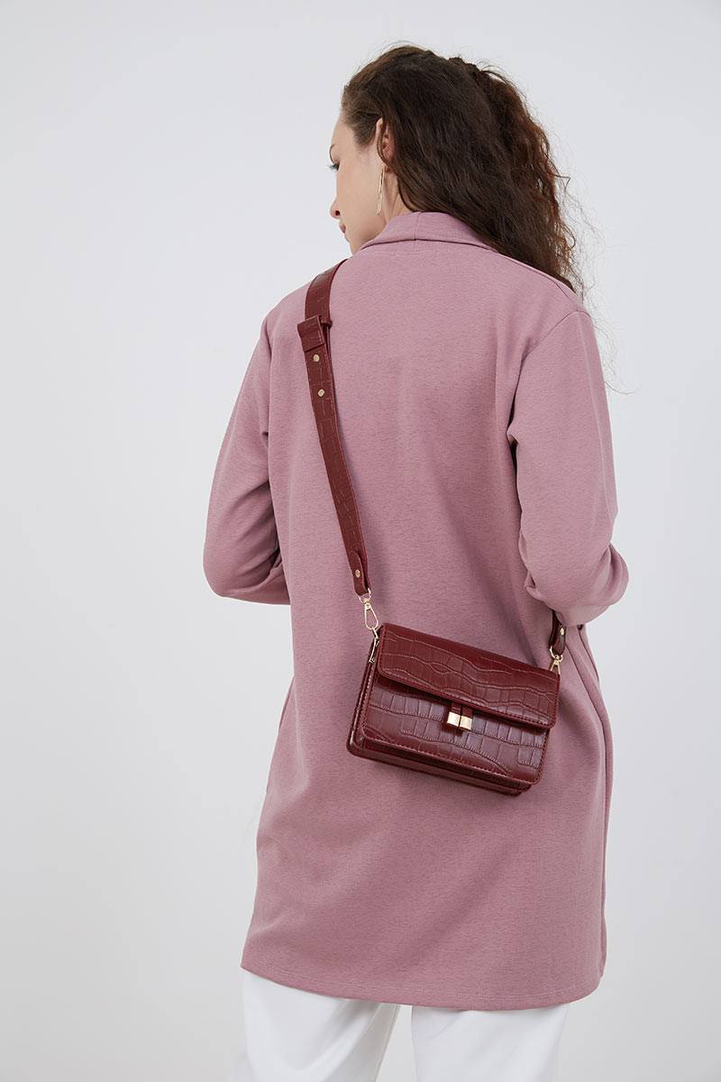 sling bag maroon