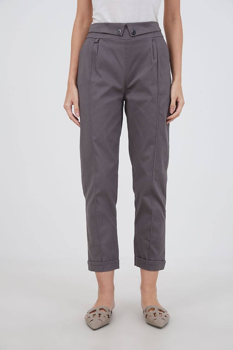 Sell Sofia Maria Collar Pants Grey Long 