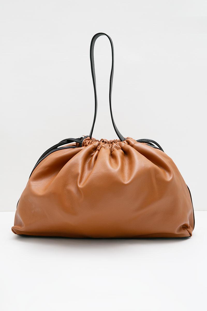 Sell Gaby Ocean Drawstring Shoulder Bags Brown Bigbags