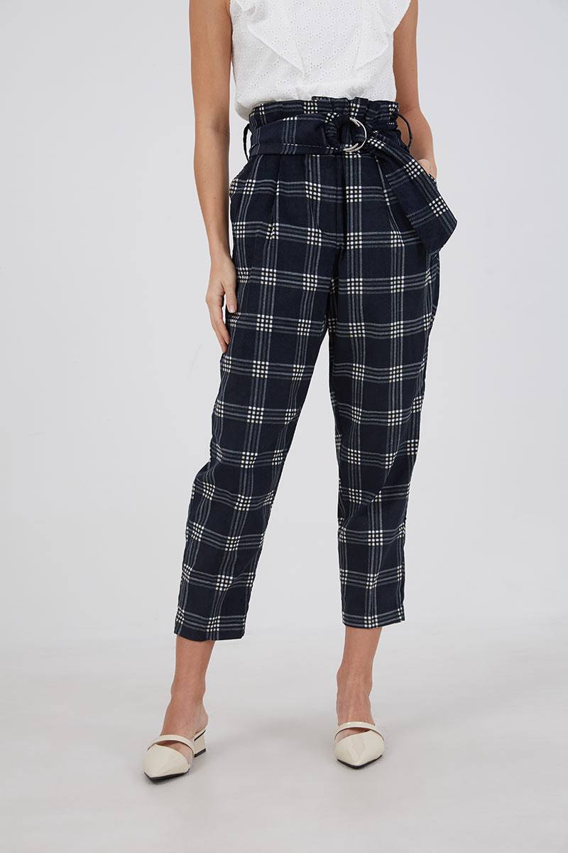 Sell Galeya Highwaisted Plaid Pants 
