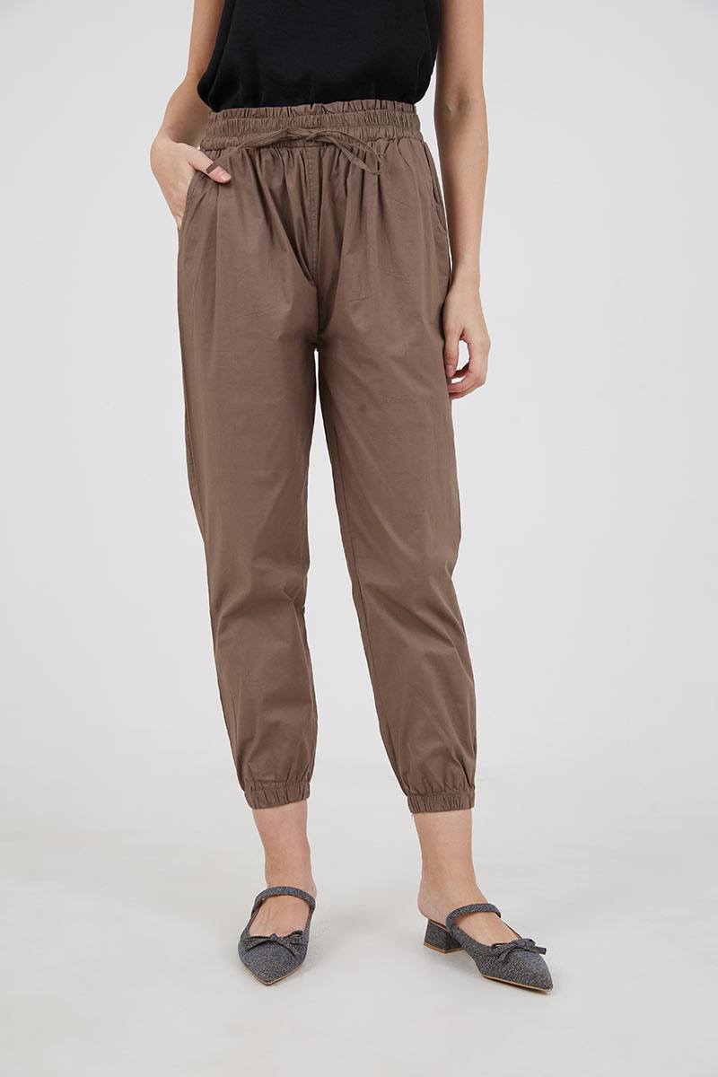 Sell Sofia Mahda Jogger Pants Beige 