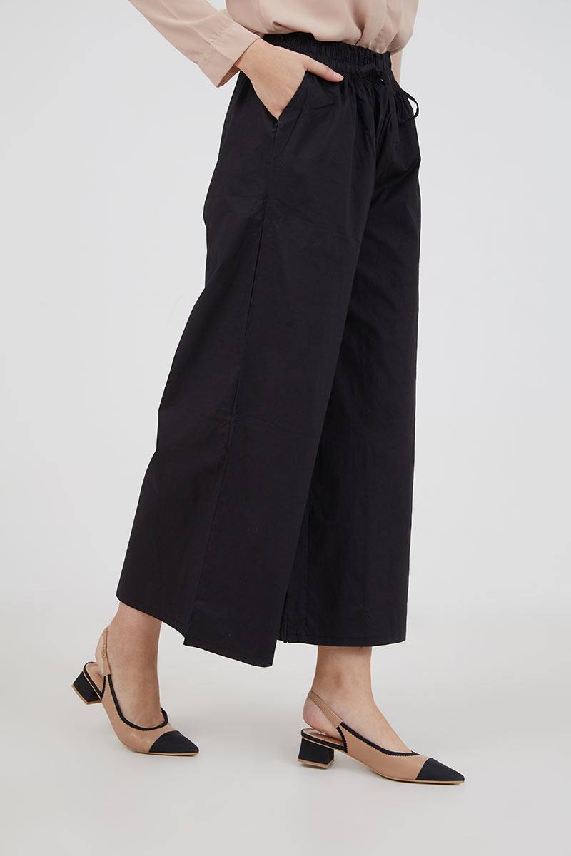 Sell Sofia Mahira Wide Pants Black Long 