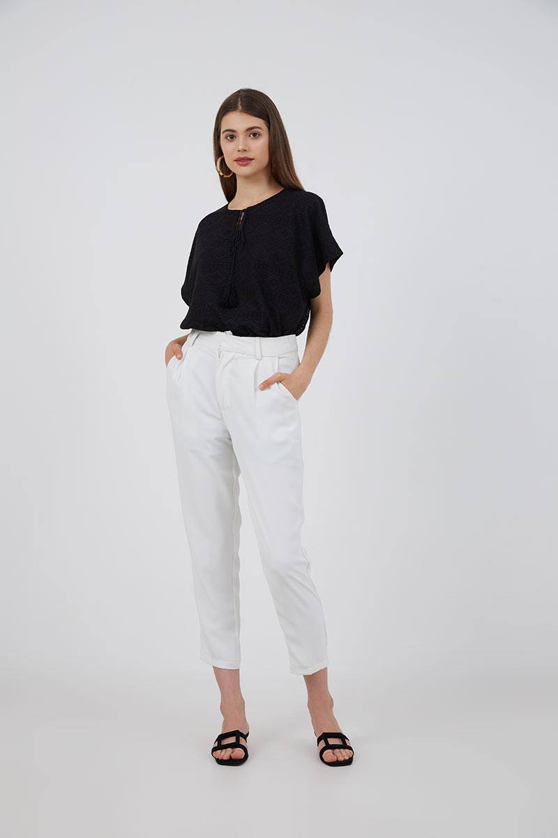 Sell Hadara Baggy Pants White Long 