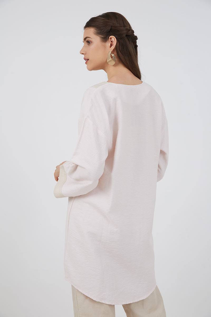 Sell Hafsa Oversized Tunic Soft Pink 