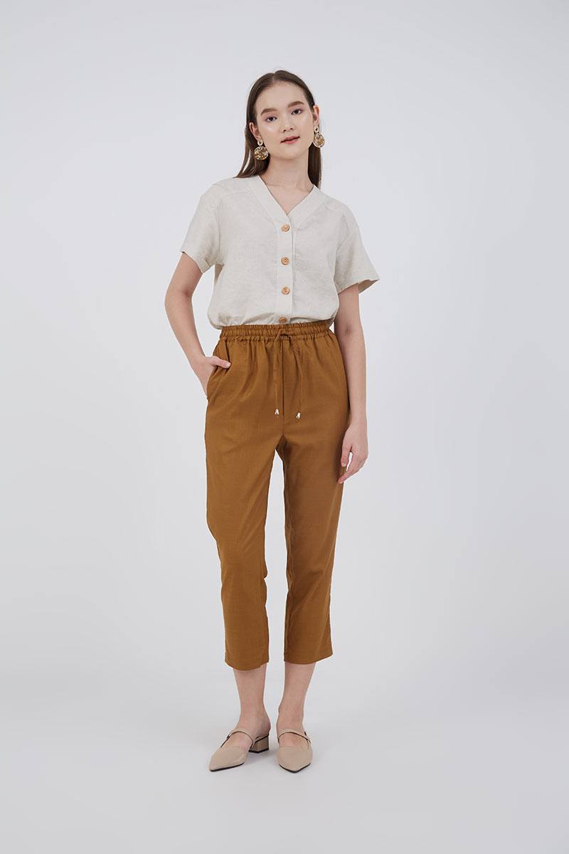 Sell Jane Relax Pants Mustard Long 