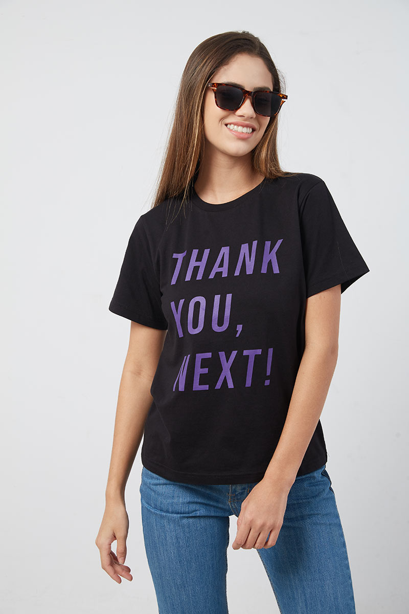 Sell Women T-shirt Ariana Grande Black 