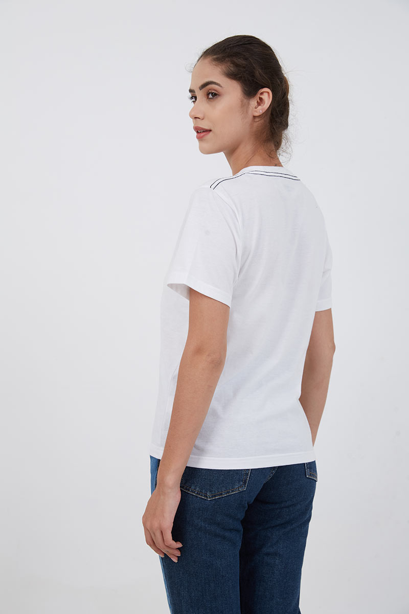 Sell Women T-Shirt Retro Gamer White 