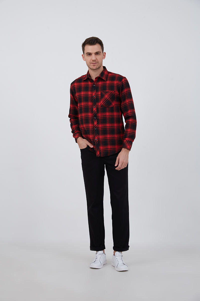 Sell Jordy Flannel Shirt Red Women 