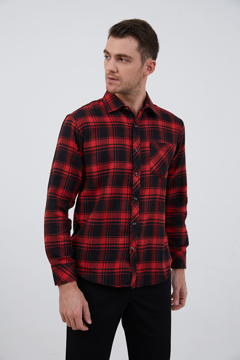 Sell Jordy Flannel Shirt Red Women 