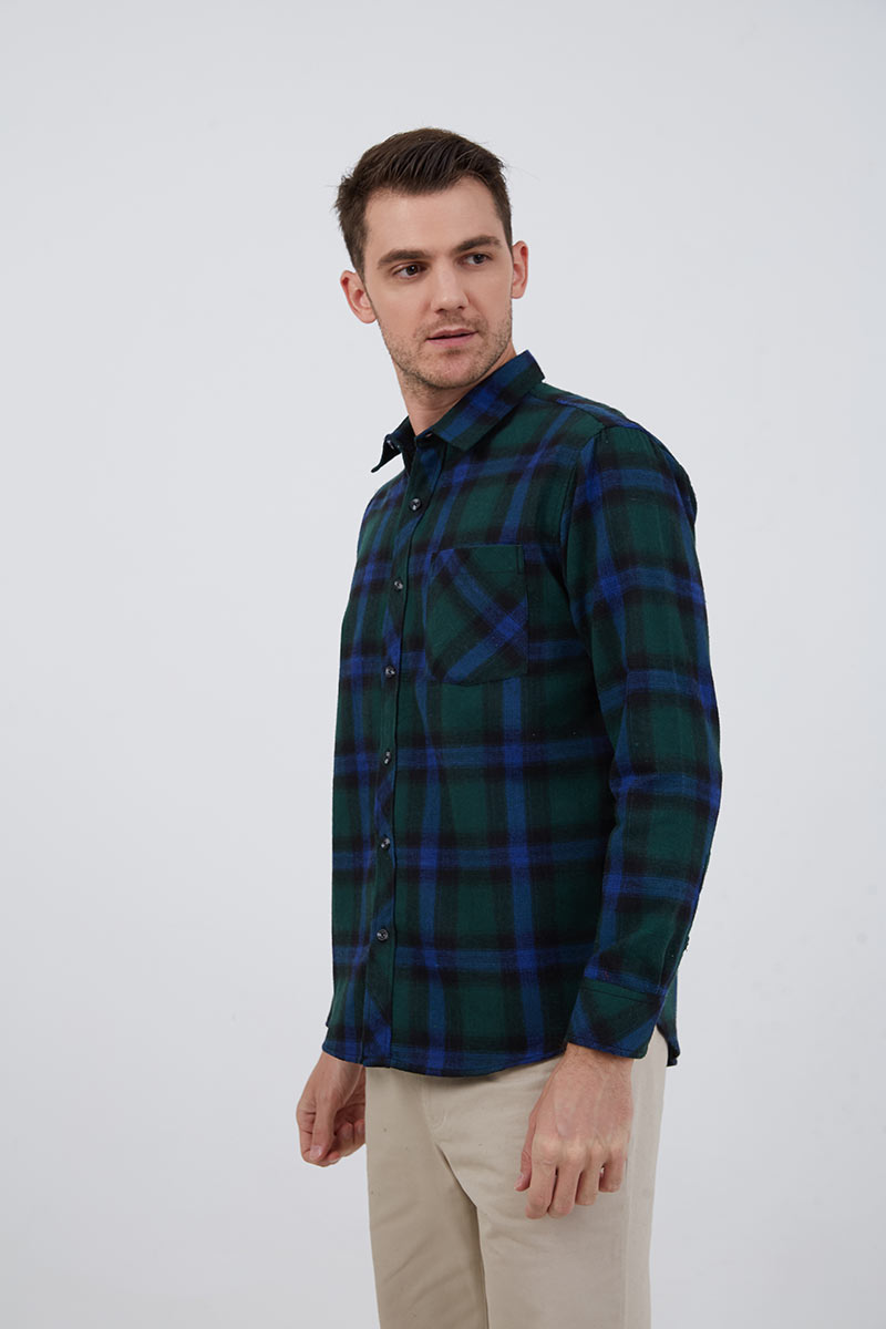 Sell Joe Flannel Shirt Green Women 