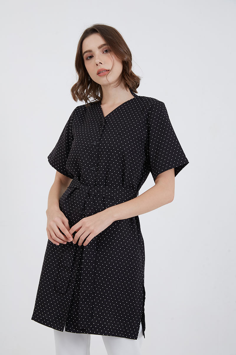 Sell Jemma Simple Polkadot Shirt Black 